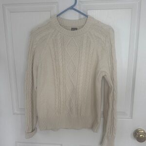 Cozy cream Sweater from the GAP
